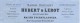 Facture/Hubert & Leroy/Tissus En Gros VERNON/Eure//Godfroy/La Couture/Eure//1875   FACT153 - Kleding & Textiel