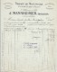 Facture/Tissage De Mouchoirs/ J Mannheimer /BELFORT/1907  FACT192 - Textile & Clothing