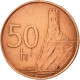 Monnaie, Slovaquie, 50 Halierov, 2002, TTB+, Copper Plated Steel, KM:35 - Slovaquie