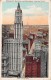 05539 "USA (NY) - NEW YORK CITY - WOOLWORTH BUILDING AND BROADWAY LOOKING NORTH" ORIG. POST CARD. POSTED 1925 - Broadway