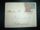 LETTRE Pour ALLEMAGNE TP 25 + 15 + 10 OBL.27-12-01 MONTE-CARLO PRINCIPAUTE DE MONACO + AFFRANCHISSEMENT TRICOLORE - Storia Postale