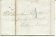 Letter From Leith To Edinburgh 1.11.1848 With Nice BLUE 1d Postage Due Handstruck - ...-1840 Vorläufer