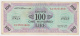 Italy 100 Lire AMC Series 1943A VF Pick M21b - Allied Occupation WWII