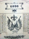 33 BORDEAUX 1896 CALENDRIER OFFERT PAR LE JOURNAL ANTIDREYFUSARD ET ANTISEMITE  LE  NOUVELLISTE - Groot Formaat: ...-1900