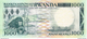 RWANDA 1000 FRANCS 1988 P-21 UNC [ RW120a ] - Rwanda