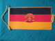 Small Flag-German Democratic Republic  11x22 Cm - Vlaggen