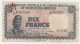 Belgian Congo 10 Francs 1958 VF Banknote Pick 30b  30 B - Banque Du Congo Belge