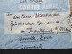 Chile 1949 Luftpost Judaika / Judentum An Den Vorsteher Der Jüdischen Gemeinde In Frankfurt Am Main - Judaisme