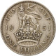 Monnaie, Grande-Bretagne, George VI, Shilling, 1951, TTB, Copper-nickel, KM:876 - I. 1 Shilling