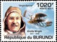 BURUNDI 2011 FAMOUS AVIATORS   4 Values Set + Miniature Sheet MNH - Ongebruikt