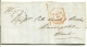 Letter With Content To Basingstoke ( Hantshire ) 5 March 1845 With Intact Waxseal ! - ...-1840 Vorläufer
