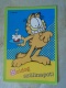 D138451  Hungary  Used Stamps On Postcard  - 17 Ft  Garfield  Cat Chat  Katze   Ca 1990's - Used Stamps