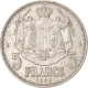 Monnaie, Monaco, Louis II, 5 Francs, 1945, TTB, Aluminium, KM:122 - 1922-1949 Louis II