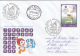 46778- SINGAPORE'10 YOUTH OLYMPIC GAMES, ATHLETICS, ROWING, COVER STATIONERY, OBLIT FDC, 2010, MOLDOVA - Ete 2010 : Singapour (JO De La Jeunesse)