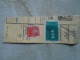 D138894  Hungary  Parcel Post Receipt 1939  Stamp  HORTHY   Budapest   SZEREMLE - Colis Postaux