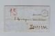 Heimat Schweiz FR FRIBOURG 1858-08-21 Brief Ohne Marke Nach Bienne Hotel De L'Ours - Brieven En Documenten