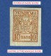 CURIOSITÉS  1918 N° 39  NEUF * GOMME DOS CHARNIÈRE NON DENTELÉE - Ukraine & Ukraine Occidentale