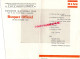 87 - LIMOGES -MENU CONGRES NATIONAL 1965- ENTREPRISE GROUPAGE MARCHANDISES RAIL ET ROUTE-SNCF-BONNICHON TRAITEUR - Menus