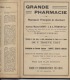 63  - CLERMONT FERRAND  - AGENDA  -  PHARMACIE J. Et A. FOURTON  - 1938 - 7 Scans - Auvergne