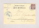 China TIENTSIN 23.9.1906 Postkarte Mit Half Cent Dragon Nach Achim Bremen - Covers & Documents