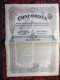 Delcampe - Concordia Actions De 250 Lei 30 Juin 1923 10 Actions - A - C