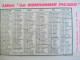 Calendrier Moyen De Bureau/"Le Bonhomme Picard"/Imprimerie/ SINET / Grandvilliers/Oise//1966    CAL347 - Autres & Non Classés