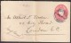 New Zealand Wellington / Postal Stationery One Penny / Sent To London - Covers & Documents