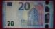 20 EURO S015C3 Draghi Italy Serie SD Perfect UNC - 20 Euro