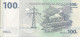 Congo P98, 100 Francs, Elephant / Hydroelectric Dam On Congo River, 2007, UNC - Democratische Republiek Congo & Zaire