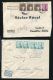 CZECHOSLOVAKIA AIRMAIL COVERS TO CHILE 1940s - Airmail