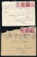 CZECHOSLOVAKIA AIRMAIL COVERS TO PERU 1940s - Airmail