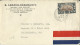 SPM - 1938 - YVERT N°174 SEUL Sur ENVELOPPE OBLITERATION De PAQUEBOT De NORTH SYDNEY Pour PHILADELPHIA (USA) - MARITIME - Covers & Documents