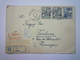 ENVELOPPE  REC  Au Départ De  LJUBLJANA 1 B  à Destination De TOULOUSE  1957   - Lettres & Documents