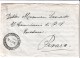 1947 LETTRE ITALIE  CATANIA POUR PESARO    / 5643 - 1946-47 Corpo Polacco Period