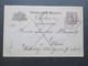 AD Bayern 1888 Ganzsache (Antwort Bezahlt) Frageteil Nach Wien! Vermerk: Dringend. Expreß / Eilbote?! Interessante Karte - Postal  Stationery