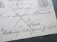 AD Bayern 1888 Ganzsache (Antwort Bezahlt) Frageteil Nach Wien! Vermerk: Dringend. Expreß / Eilbote?! Interessante Karte - Postal  Stationery