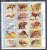 EQUATORIAL GUINEA 3 SUPERB MINISHEETS ANIMALS WITH FULL SETS NEVER HINGED **! - Affen