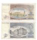 Estonia Lot Of 2 Banknotes Currency, #69 1 Kroon 1992, #70 2 Krooni 1992 Issue - Estonie