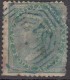 Four Annas Green Used 4as Elephant Watermark 1865 British India Used Renouf / Cooper, As Scan - 1858-79 Crown Colony