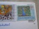 D144497 HUNGARY- Postcard  - Peacock Stamp -  2001 - Peacocks