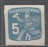 Czechoslovakia 1945. Scott #P27 (M) Newspaper Delivery Boy - Newspaper Stamps