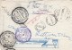 #BV6282  PLANE,BUILDINGS,AIRMAIL REGISTERED COVER WITH STAMPS, USED, 1965,ROMANIA. - Covers & Documents