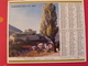 Calendrier Illustré En Carton De 1974. Almanach Des PTT Postes Facteur. Montagne - Groot Formaat: 1971-80