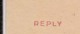 Reply Postcard Unused Postal Stationery, British India Hyderabad Post Card, - Hyderabad