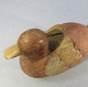 CANARD EN BOIS + Animal Ferme Sculpture Statue - Wood