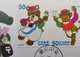 Japan Letter Writting Day 2003 Cartoon Animation Bear Cat Monkey Crocodile (stamp FDC) *see Scan - Covers & Documents