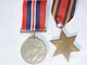 Delcampe - ANGLETERRE : LOT 2 MEDAILLES : 39-45 STAR + THE BURMA STAR - Groot-Brittannië