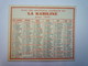 PETIT CALENDRIER  PUB  " LA KABILINE "  1949    (format  8,2 X 6,8cm) - Kleinformat : 1921-40