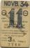 Deutschland - Berlin - Schülermonatskarte Zur Fahrt Auf Der Stadt- U. Ringbahn - S-Bahnverkehr 3. Kl. - Novb. 1934 - Europe