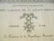 Diplôme/Chevalier /RF/ Ordre National  Légion D'Honneur/PELLETIER/Capitaine/Clermont-Ferrand/Frasne Jura/1888     DIP190 - Diplômes & Bulletins Scolaires